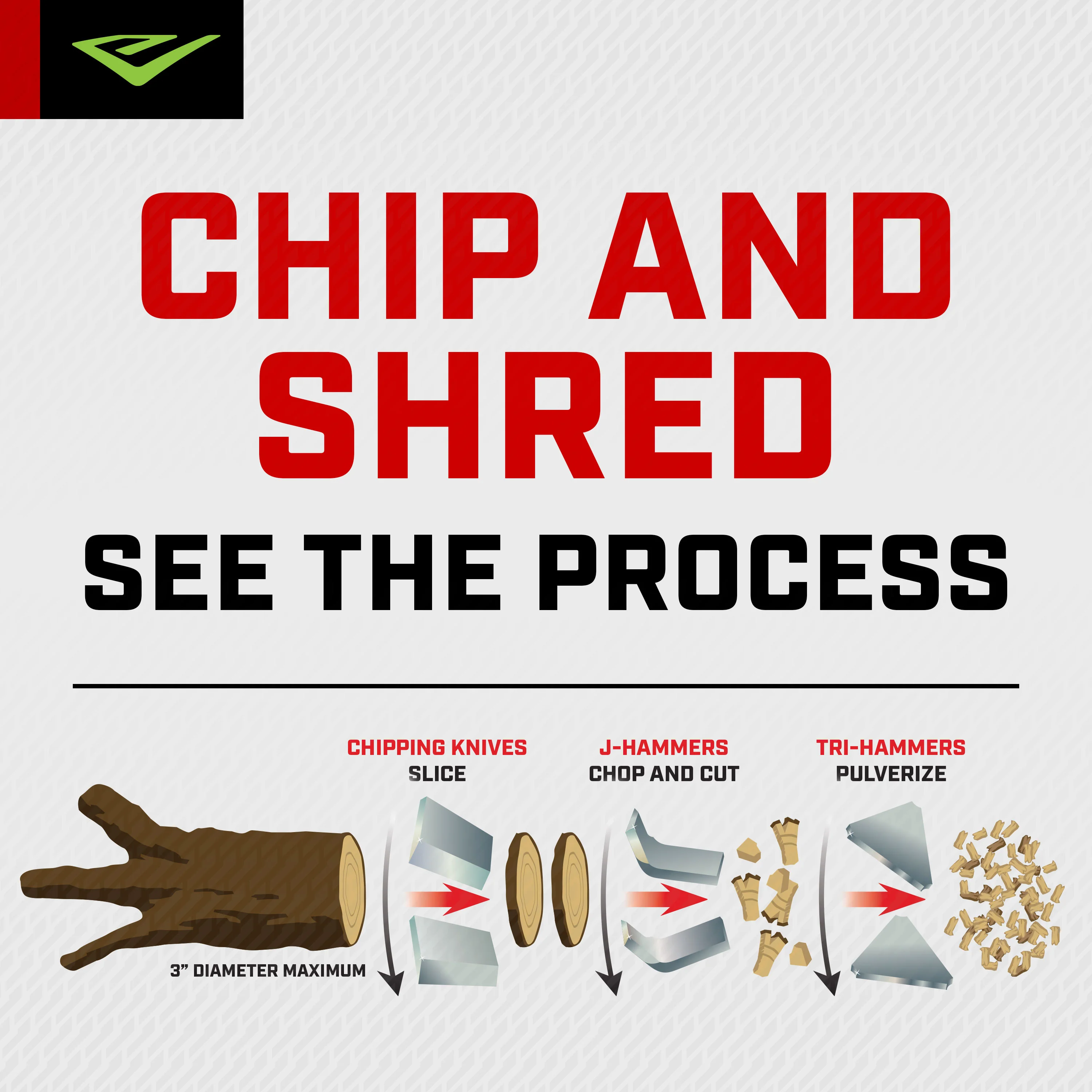 K33™ 301cc Chipper Shredder (33964) - Image 12